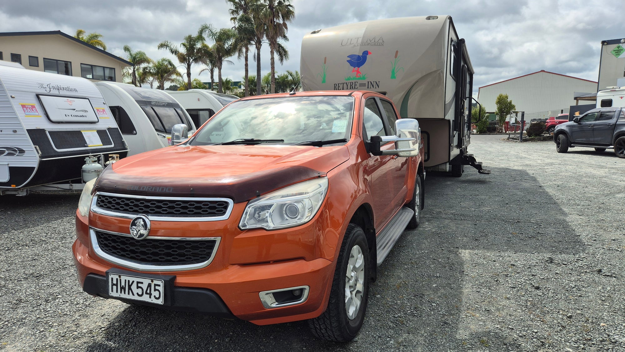 2010 Evergreen Ultima w/ 2015 Holden Colorado Tow Vehicle