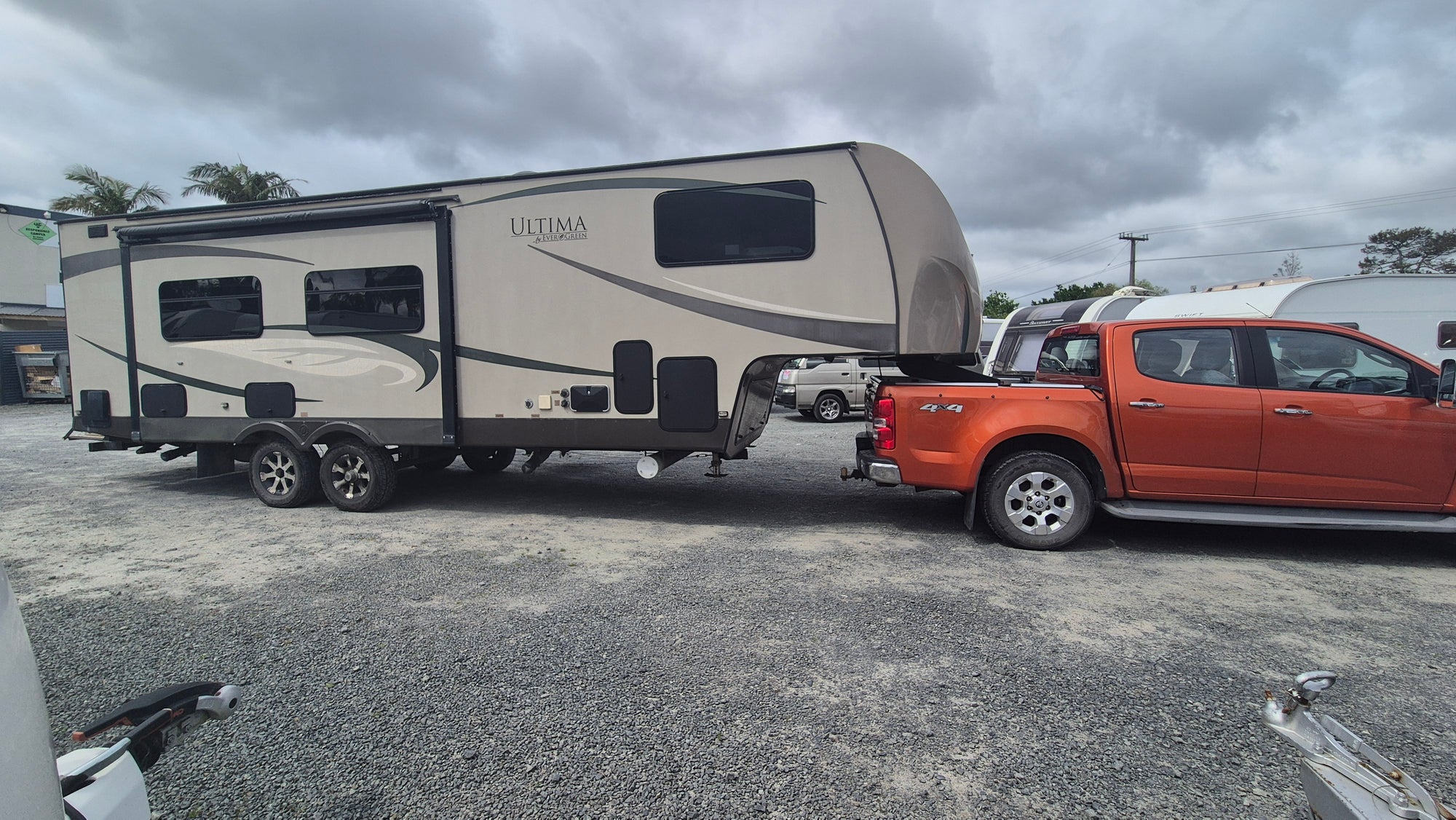 2010 Evergreen Ultima w/ 2015 Holden Colorado Tow Vehicle