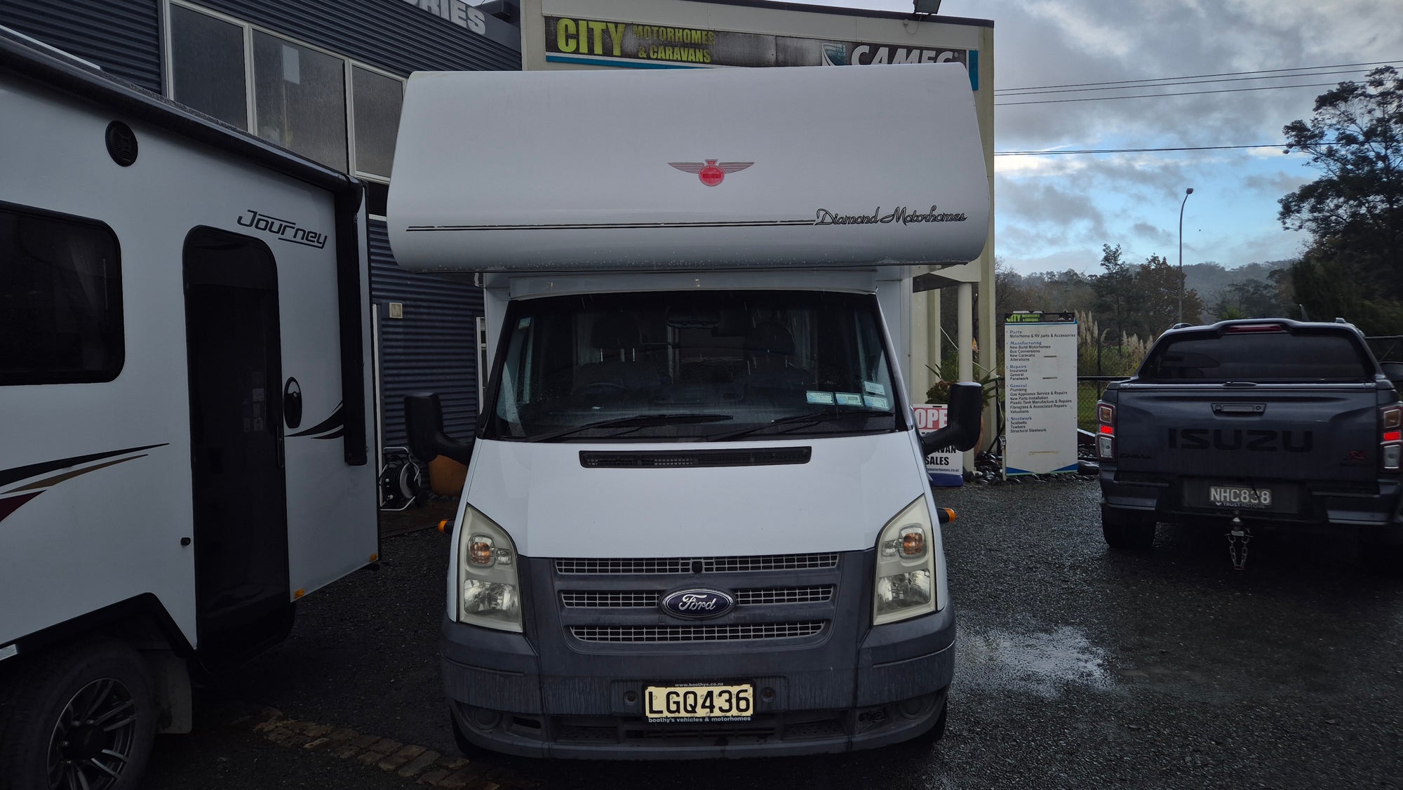 2012 Ford Transit Booth