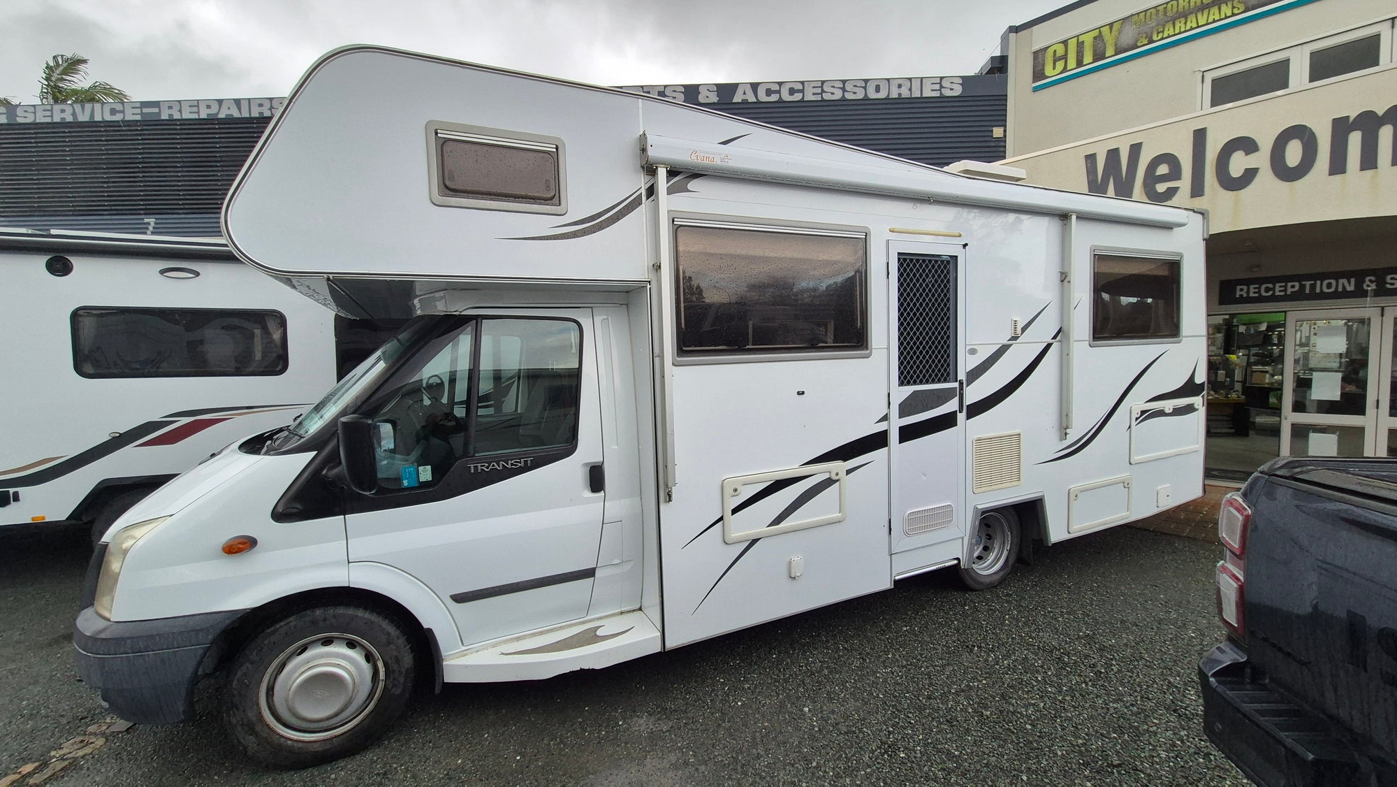 2012 Ford Transit Booth
