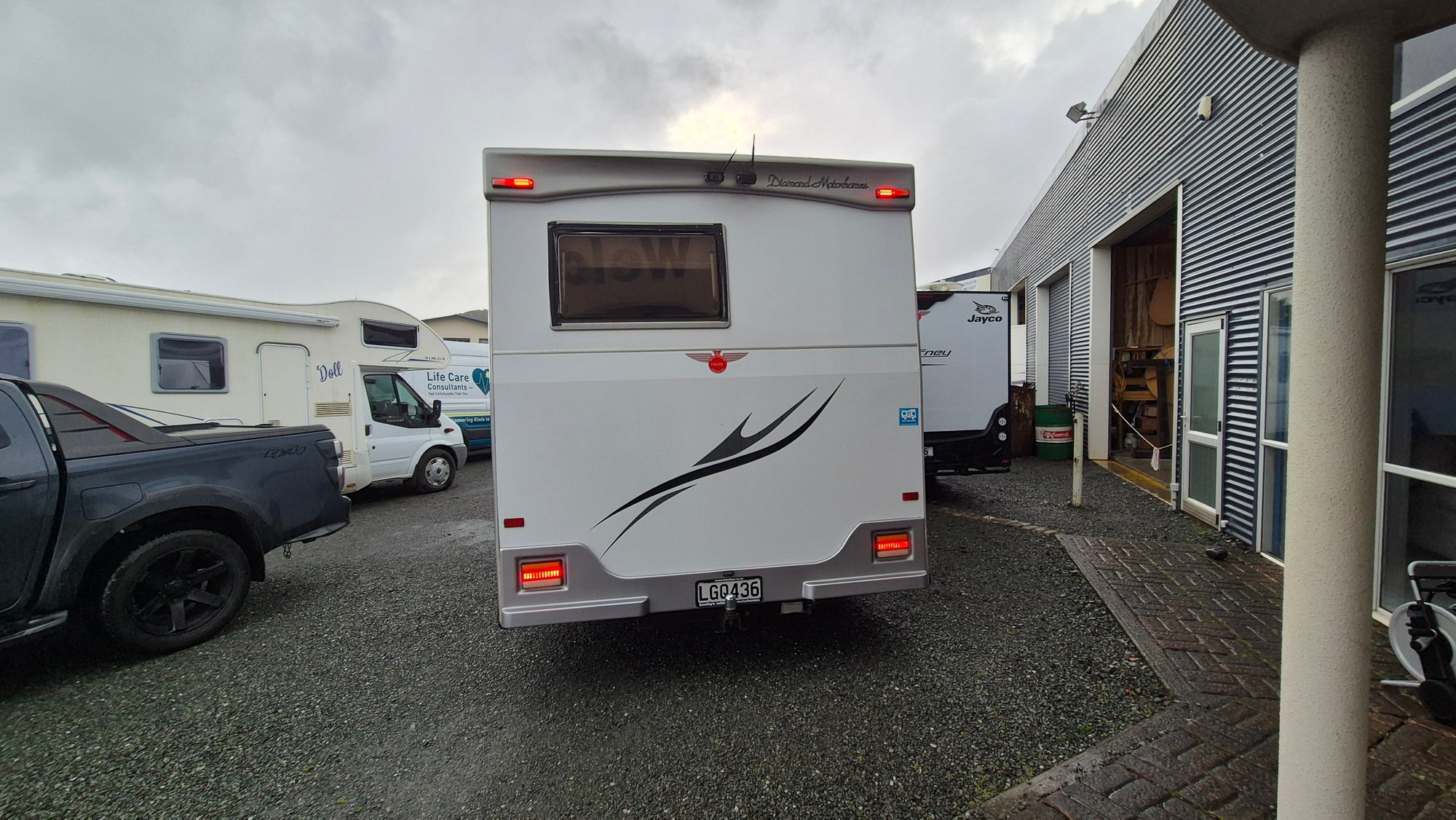 2012 Ford Transit Booth