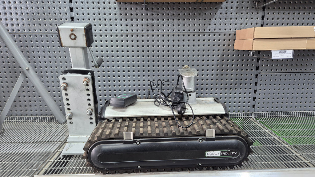 Second Hand Robot Trolley with Mounting Bracket - Robot Trolley Black RT4500 G3 (up to 4500kg)