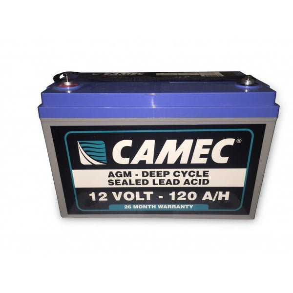 Camec 120AH Sla Agm Battery Fully Sealed