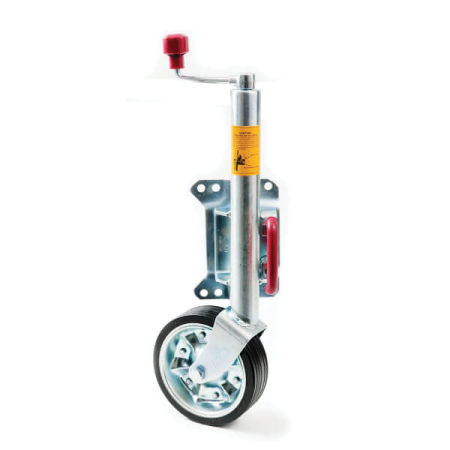 AL-KO 400kg Jockey Wheel - 200mm Wheel - Swivel Mount - AL-KO