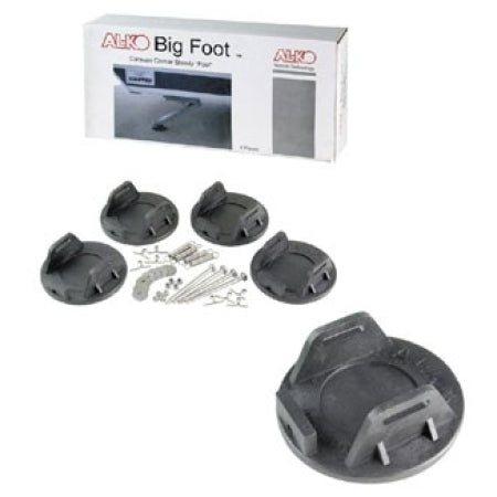 AL-KO Big Foot Boxed Set of Corner Steady Supports