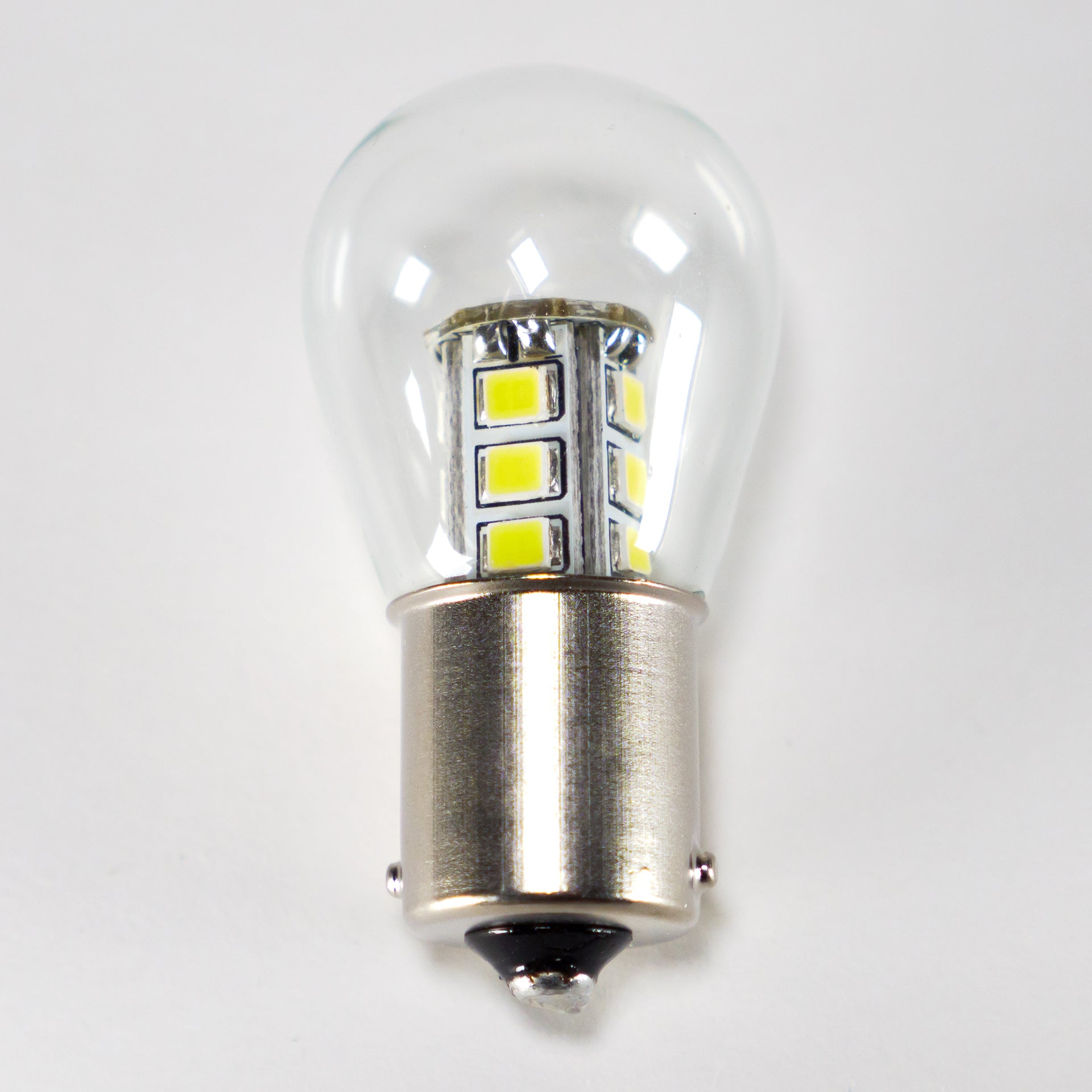 BA15 Single Contact - 15SMD - Cool White