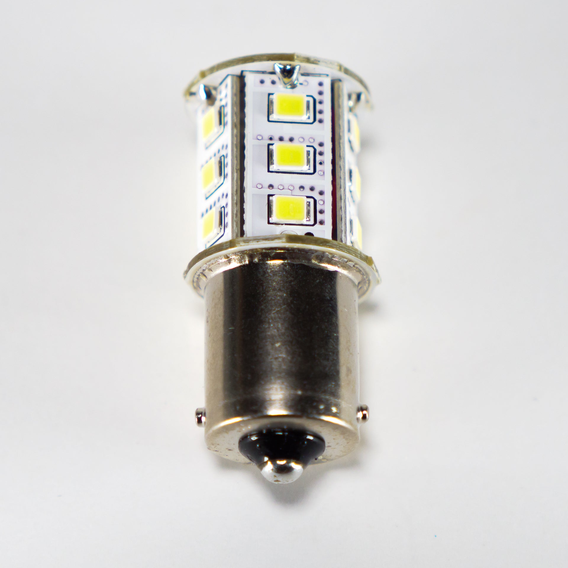 BA15 Single Contact - 18SMD - Warm White