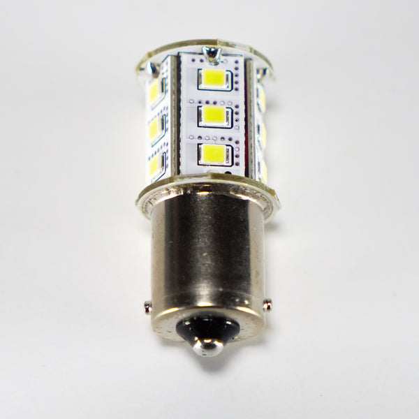 BA15 Single Contact - 18SMD - Warm White