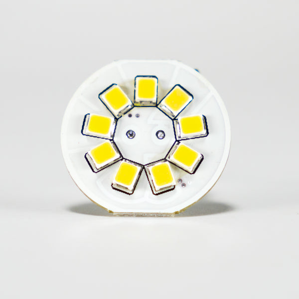 G4 Rear Pin - 9SMD (10-30vDC) - Warm White