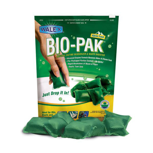 Bio-Pak Waste Treatment Sachets