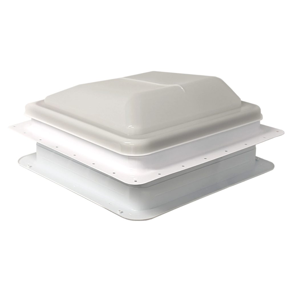 Coast RV 14x14 White Std Wind-Up Roof Vent