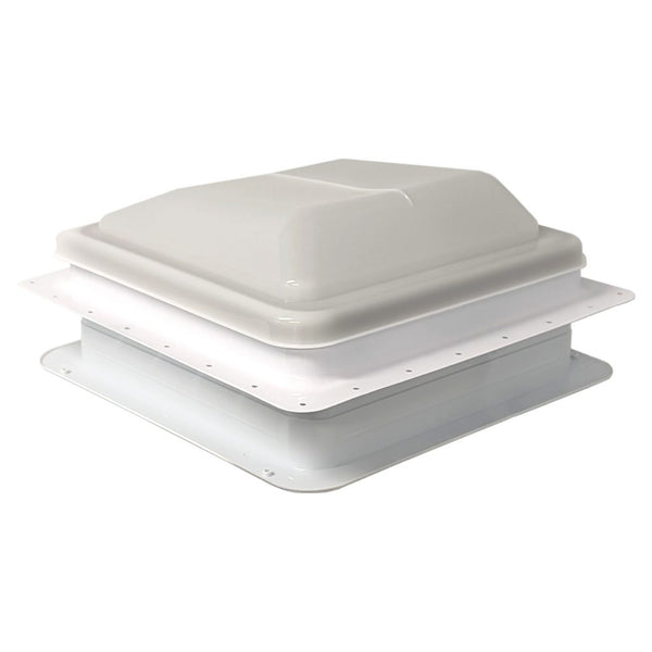 Coast RV 14x14 White Std Wind-Up Roof Vent