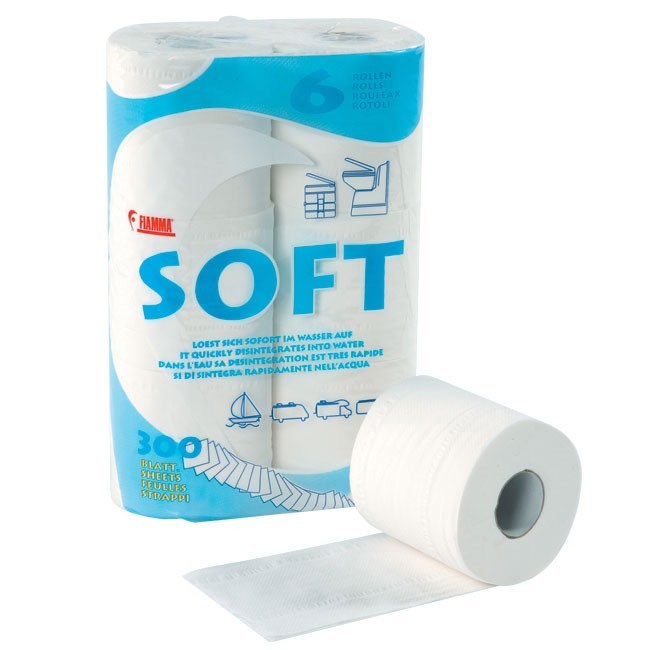 Fiamma Soft 6pk toilet paper