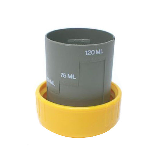 Thetford Toilet Part - C2/C4/C200 Cassette End Cap/Measuring Cup Yellow