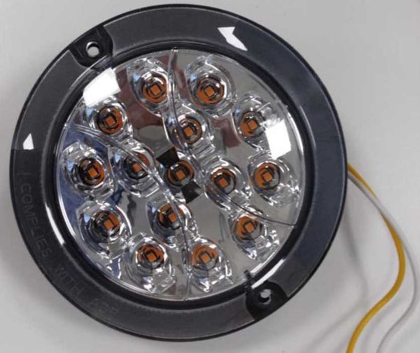 Light Round LED Rear Clear Stop/Tail