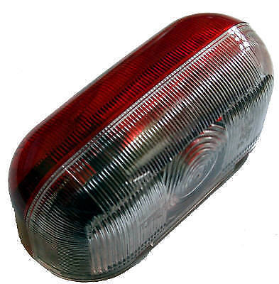 Red/Clear Marker Light Complete