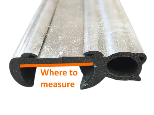 Window Rubber for SWIFT Caravans 30mm