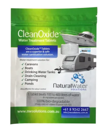Cleanoxide Water Treatment Tablets (per pack)