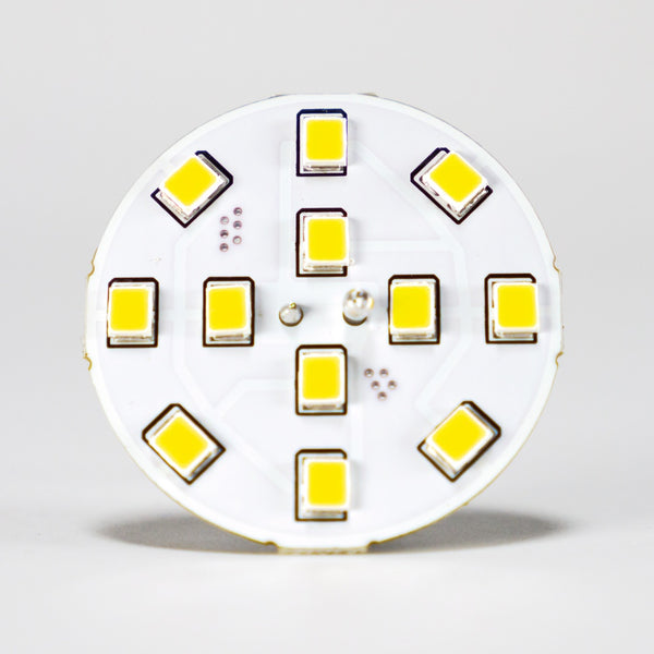 G4 Rear Pin  - 12SMD (10-30vDC) - Warm White