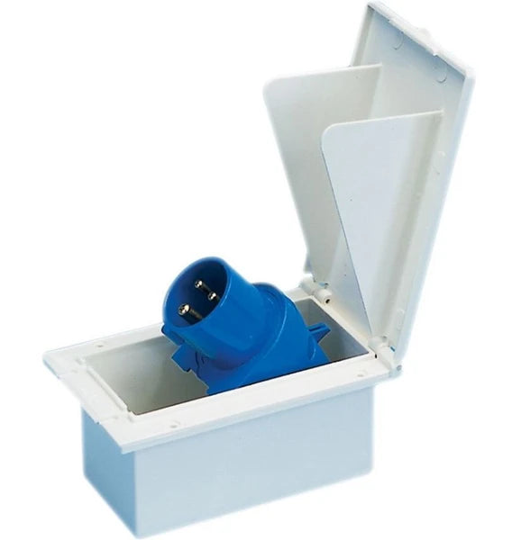 240V Power Inlet Box - Flush Mount