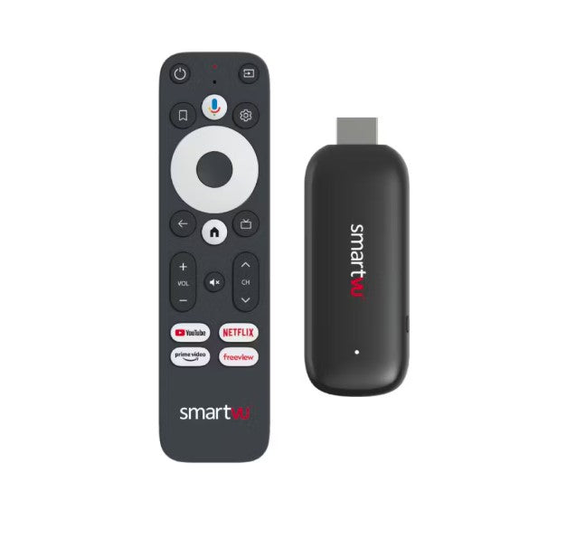 SmartVU Android Smart Streaming Device for TV with Remote - 1080p FHD