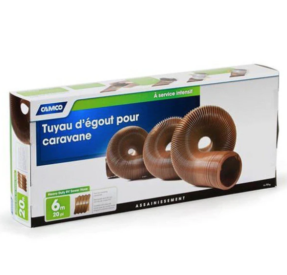 Camco Standard 20ft (6m) RV Sewer Hose