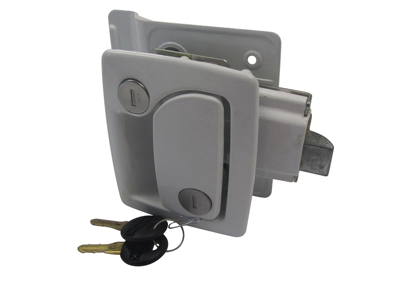 Mobile Home Door Lock White