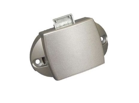 Push-button lock nickle matt