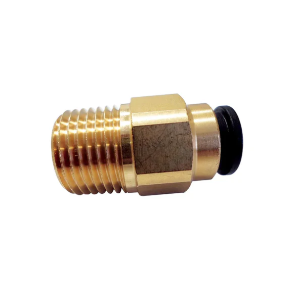 JG Brass Straight Adaptor (12mm x 1/2" NPT) For Suburban HWS Only
