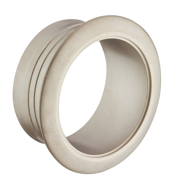 Rosette - 19mm Matt Nickle