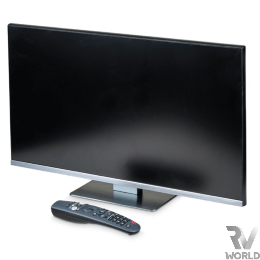 RV Media 24" Full Frameless HD LED Smart With Built in DVD Player