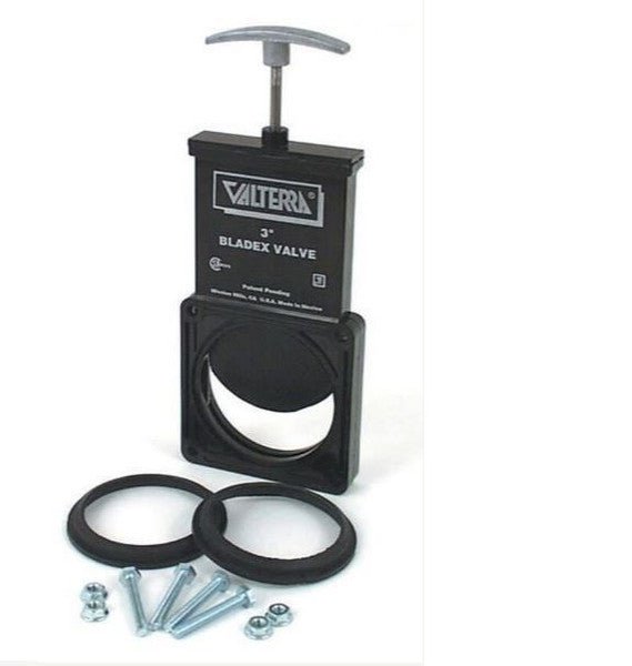 Valterra 3" Waste Dump Valve With Metal Handle