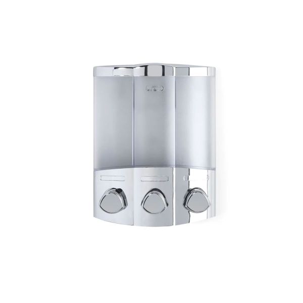 Better Living Aviva corner Trio Dispenser -Chrone
